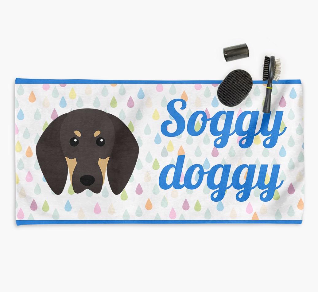 'Soggy Doggy' Towel for your {breedCommonName}