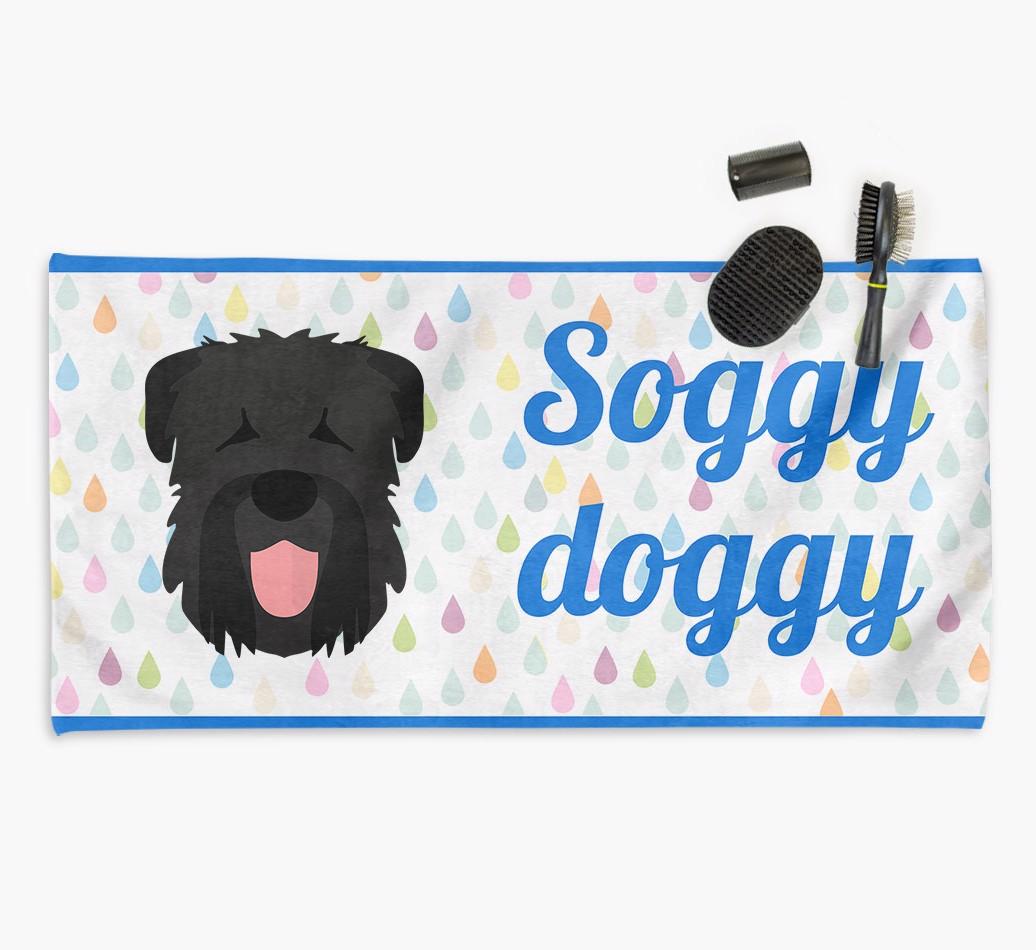 'Soggy Doggy' Towel for your {breedCommonName}