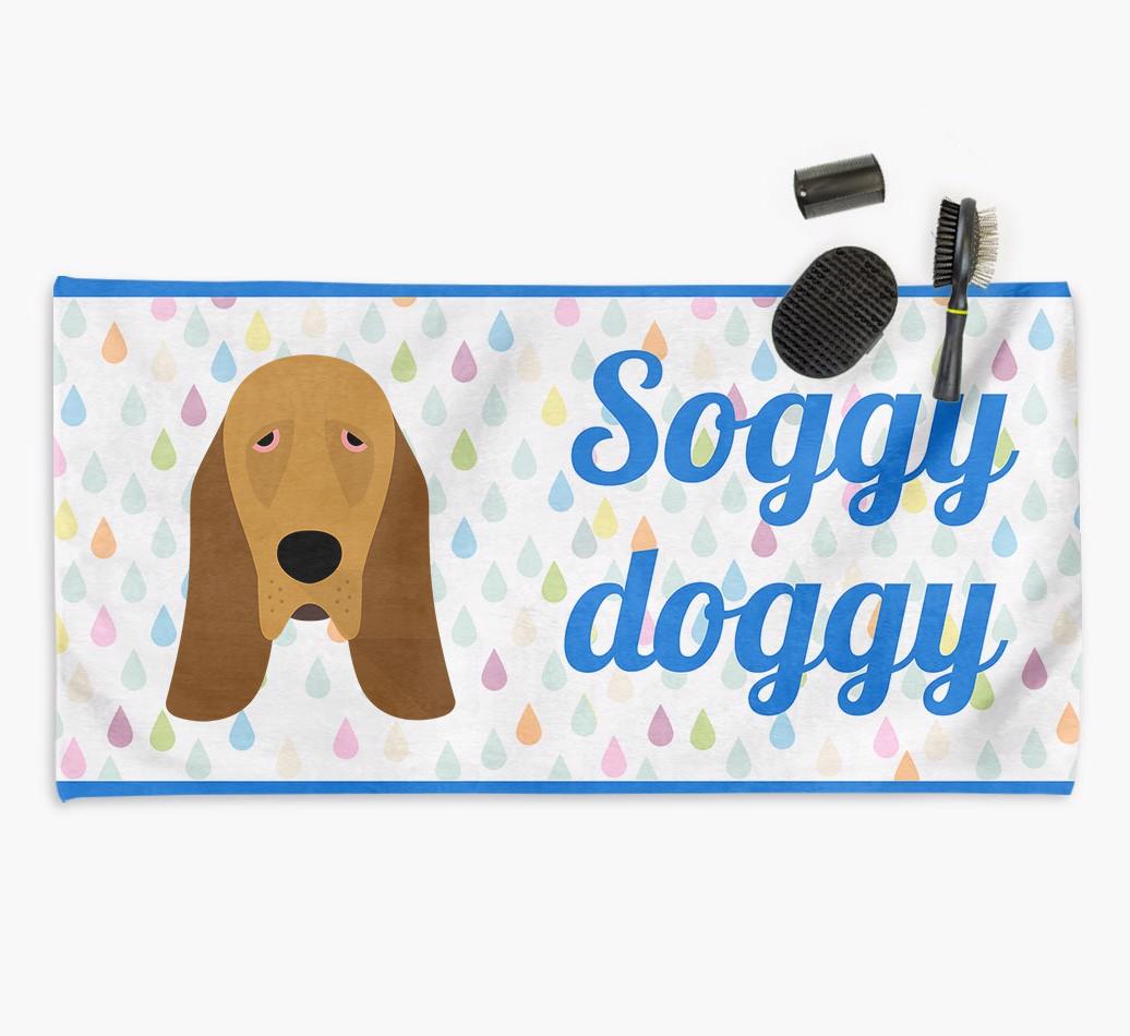 'Soggy Doggy' Towel for your {breedCommonName}