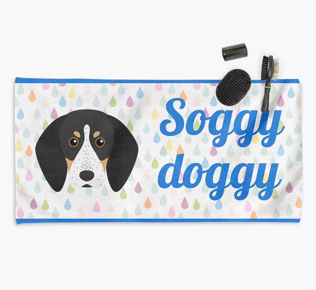 'Soggy Doggy' Towel for your {breedCommonName}
