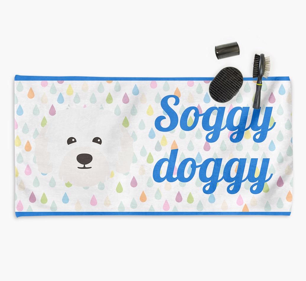 'Soggy Doggy' Towel for your {breedCommonName}