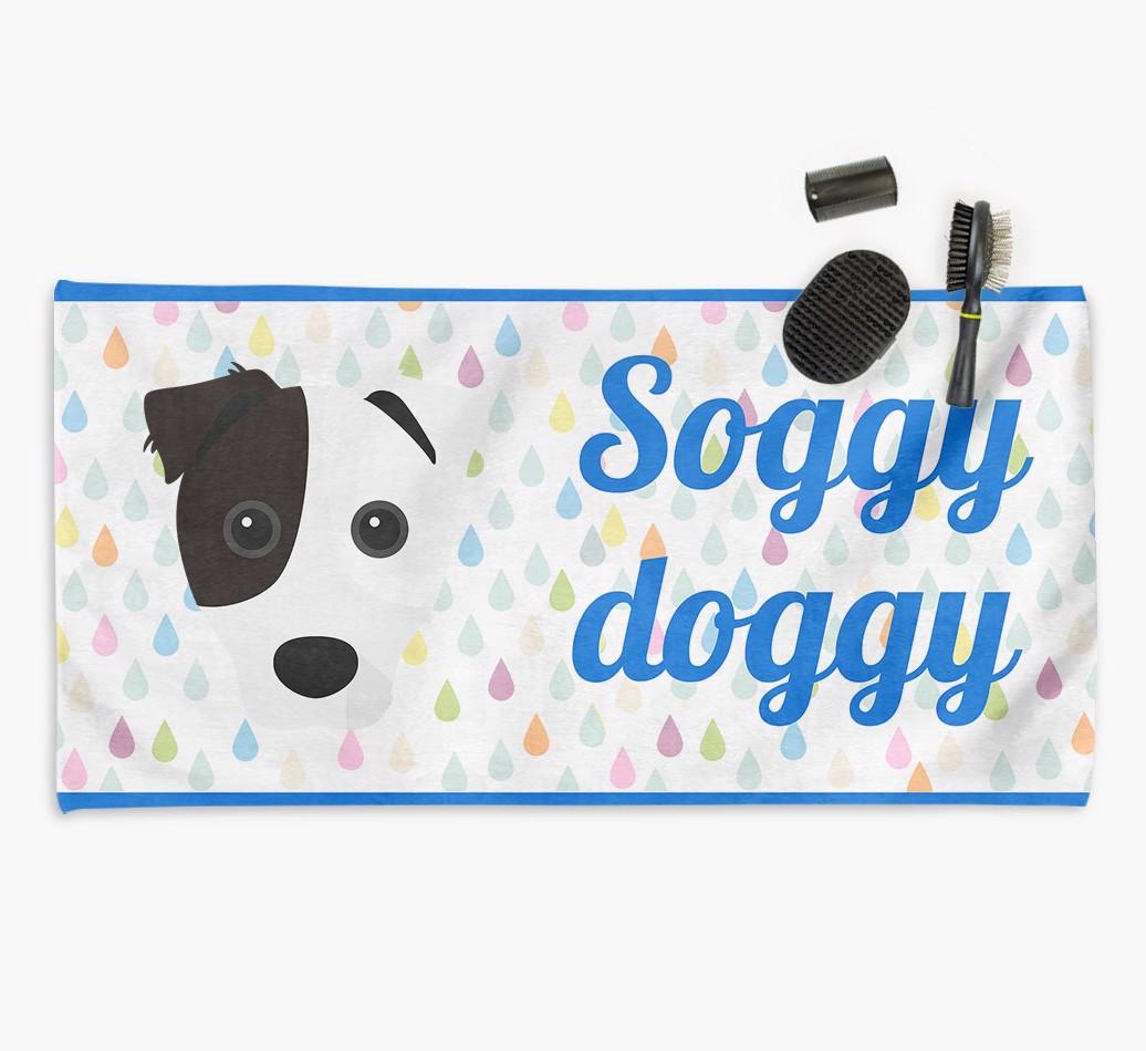 'Soggy Doggy' Towel for your {breedCommonName}