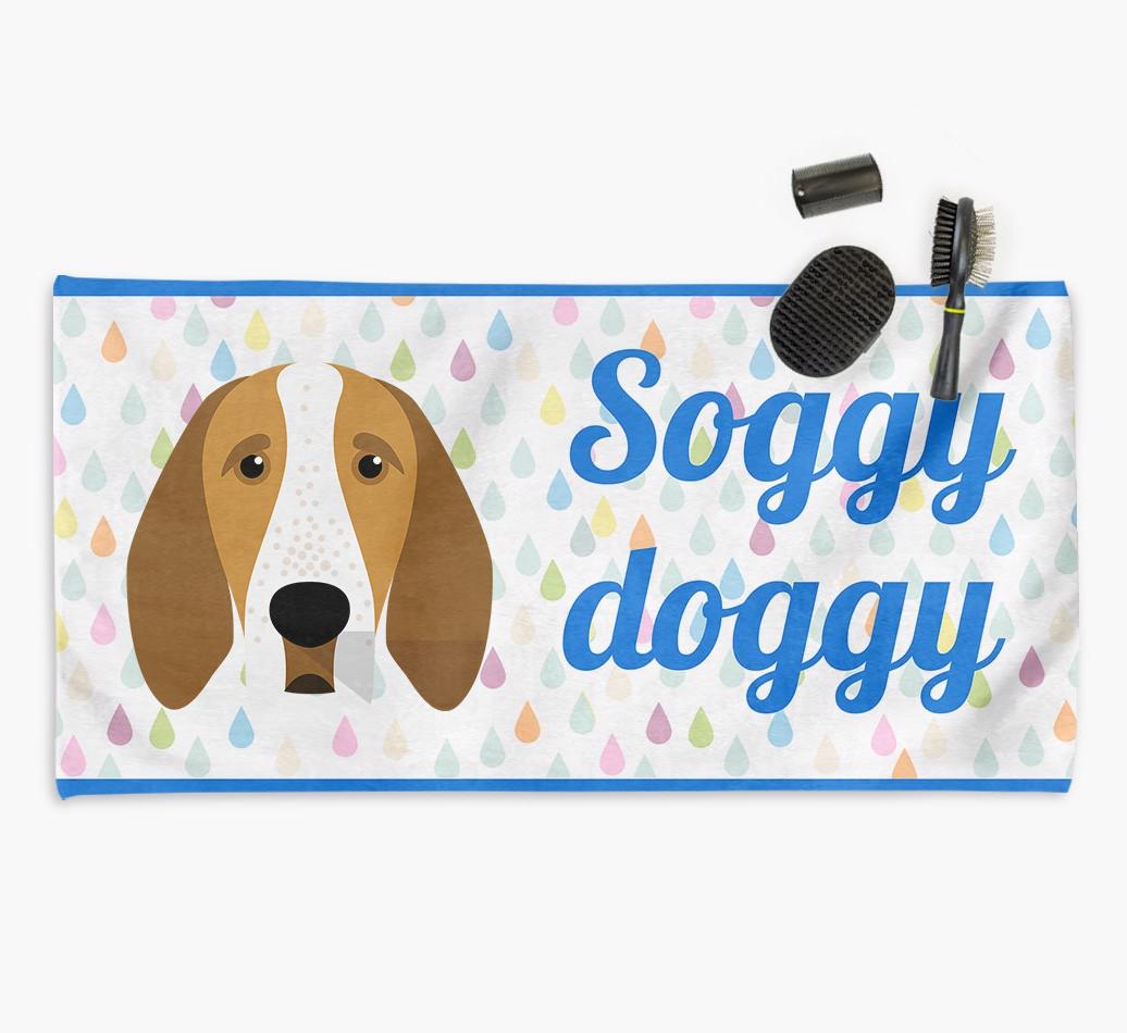 'Soggy Doggy' Towel for your {breedCommonName}