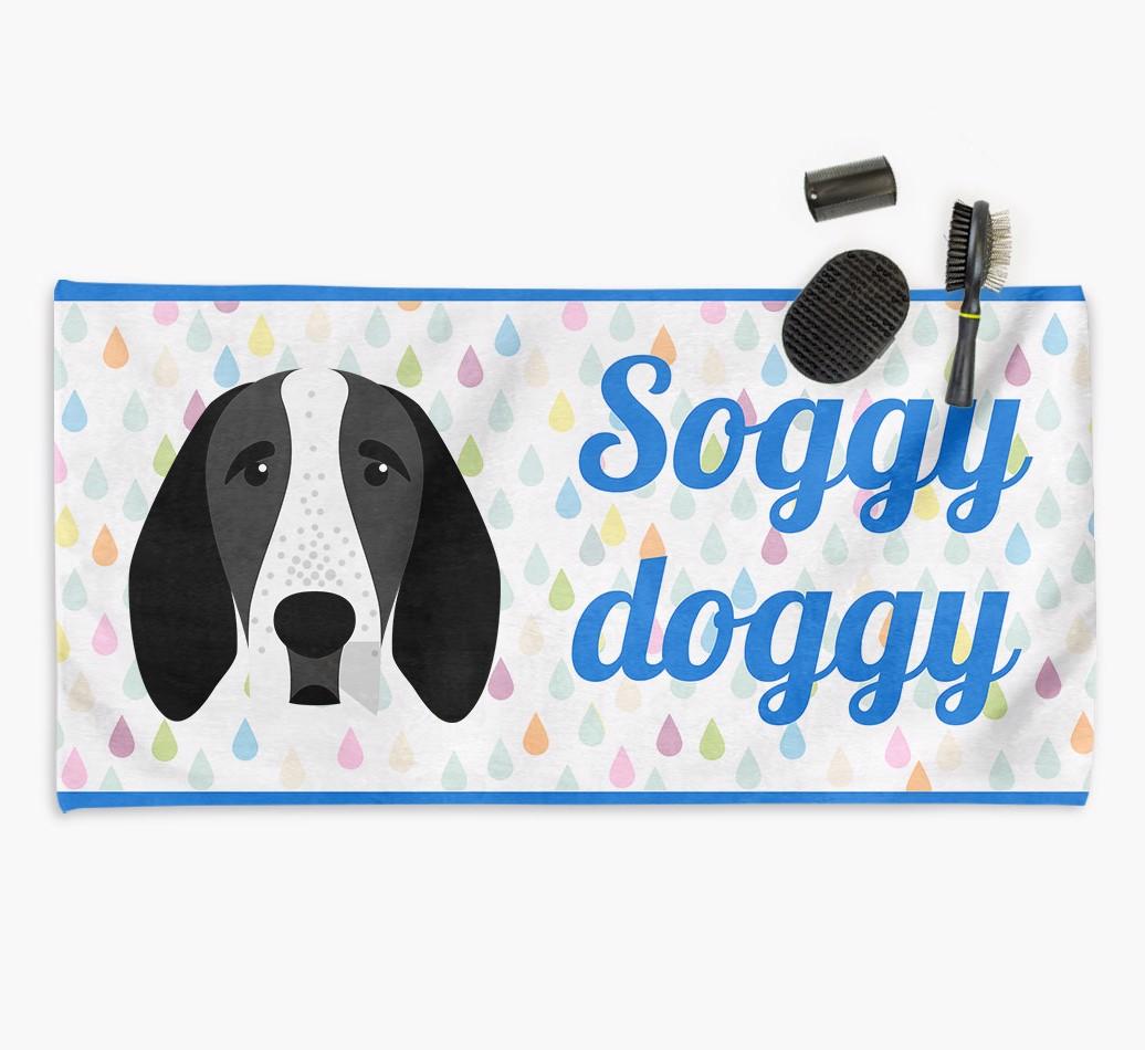 'Soggy Doggy' Towel for your {breedCommonName}