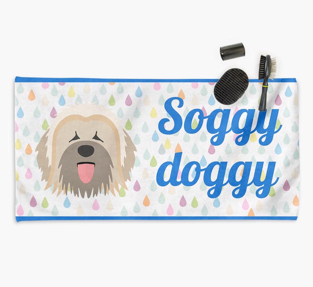 'Soggy Doggy' Towel for your {breedCommonName}