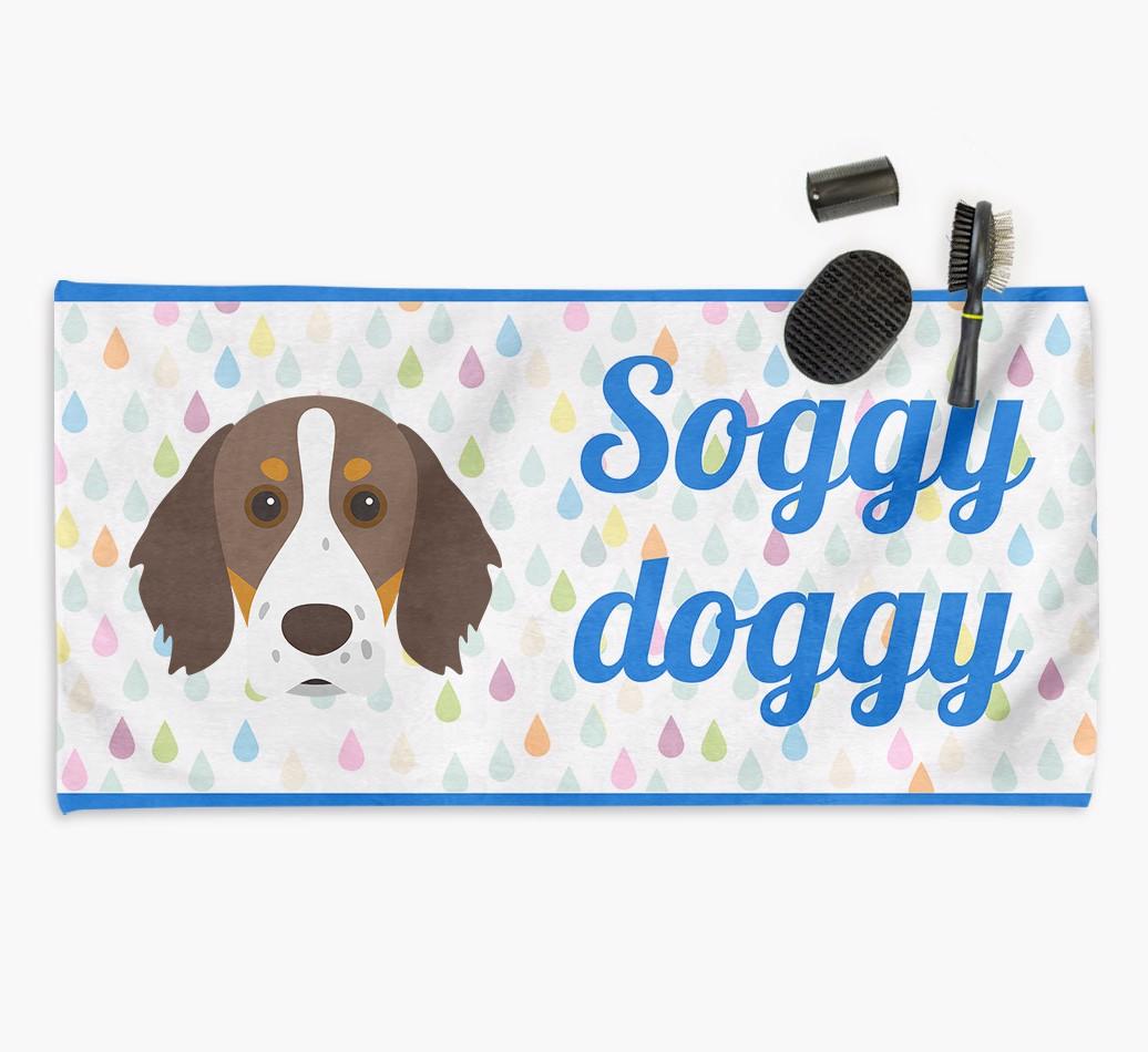 'Soggy Doggy' Towel for your {breedCommonName}