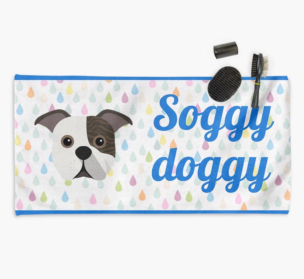 'Soggy Doggy' Towel for your {breedCommonName}