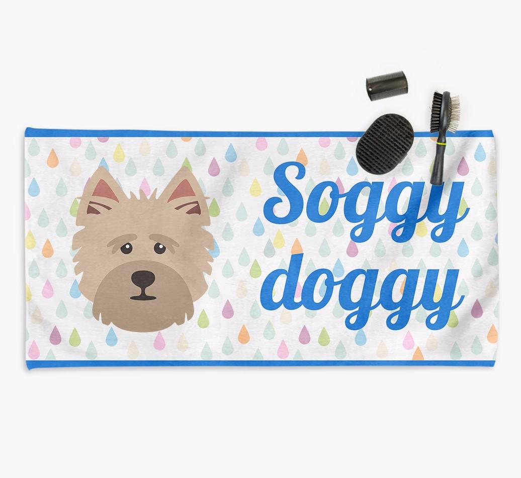 'Soggy Doggy' Towel for your {breedCommonName}