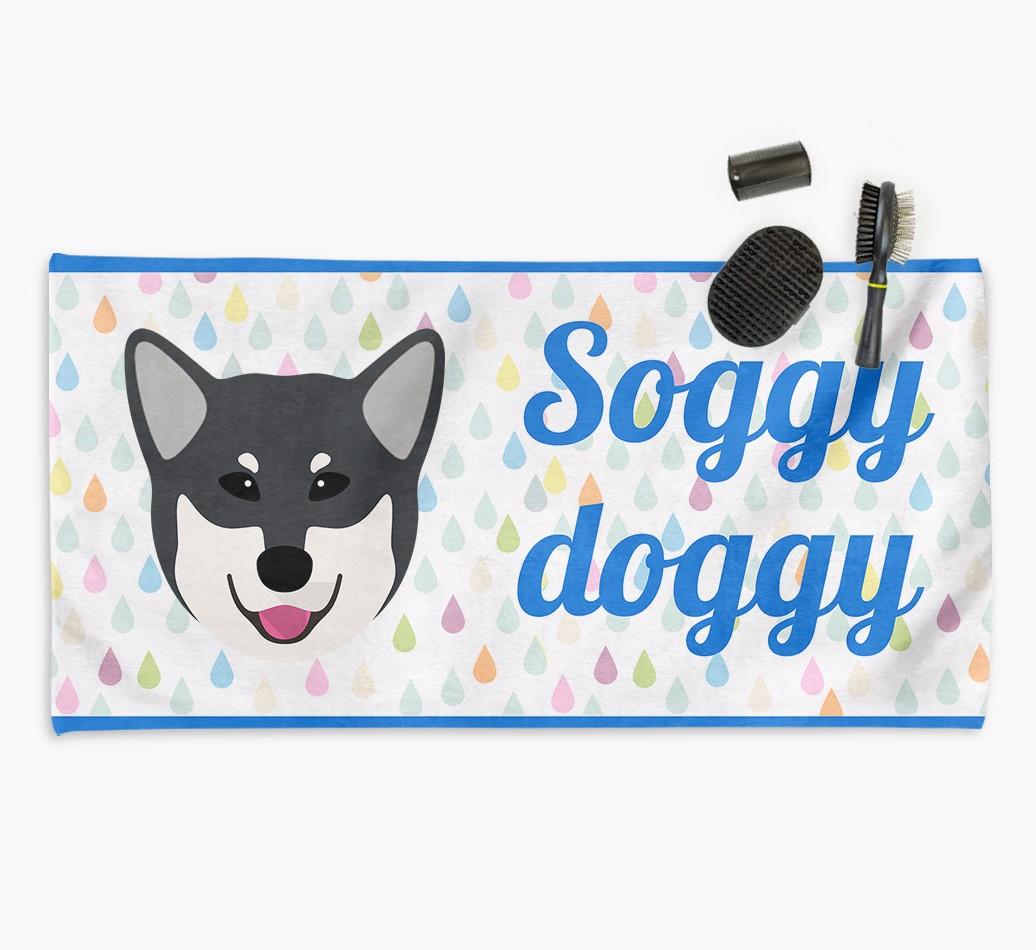 'Soggy Doggy' Towel for your {breedCommonName}