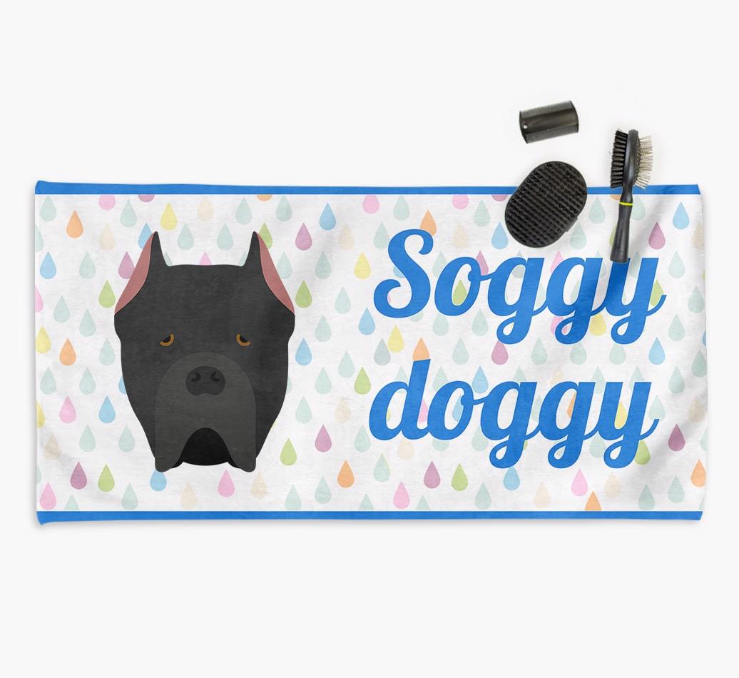 'Soggy Doggy' Towel for your {breedCommonName}