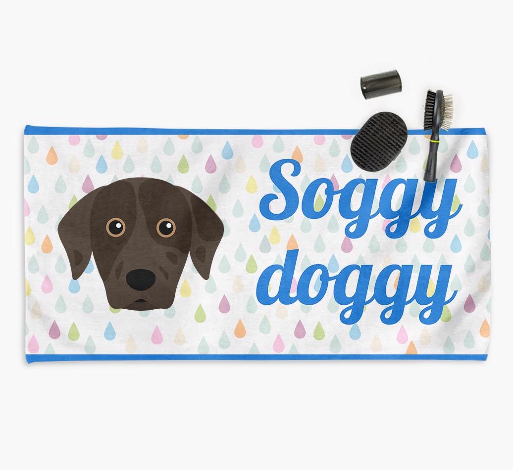 'Soggy Doggy' Towel for your {breedCommonName}