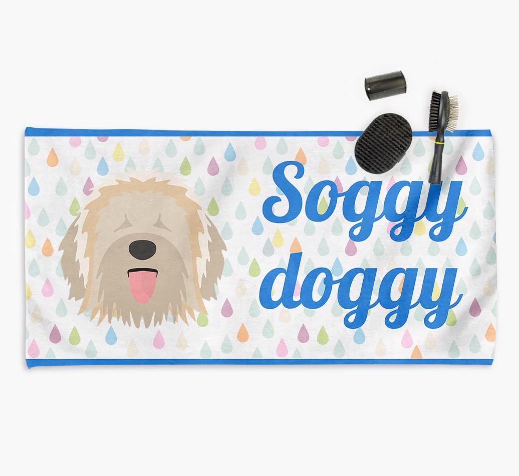'Soggy Doggy' Towel for your {breedCommonName}