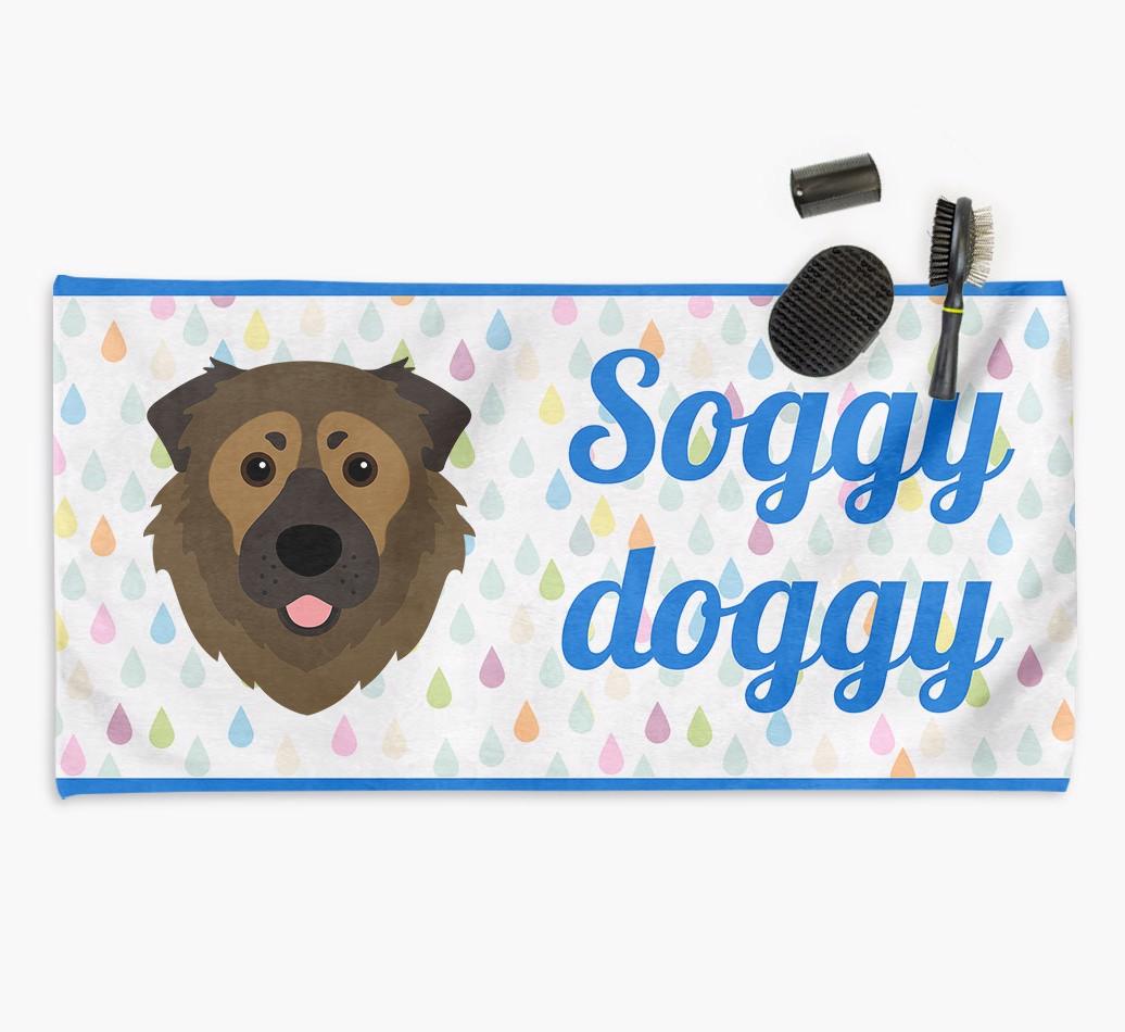 'Soggy Doggy' Towel for your {breedCommonName}