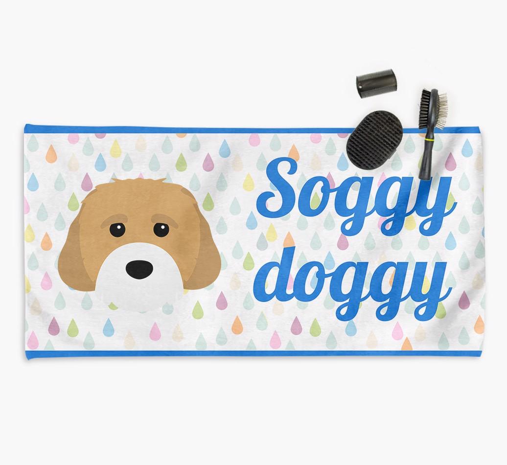 'Soggy Doggy' Towel for your {breedCommonName}
