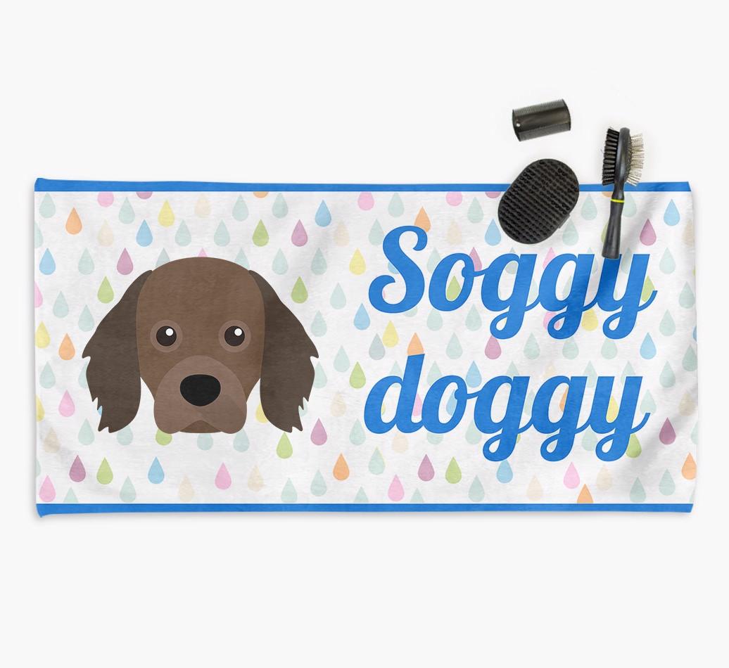 'Soggy Doggy' Towel for your {breedCommonName}
