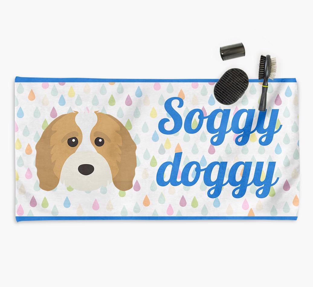 'Soggy Doggy' Towel for your {breedCommonName}