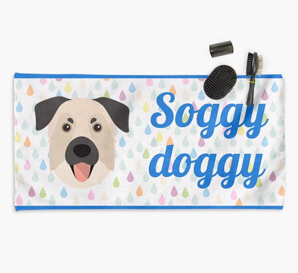 'Soggy Doggy' Towel for your {breedCommonName}