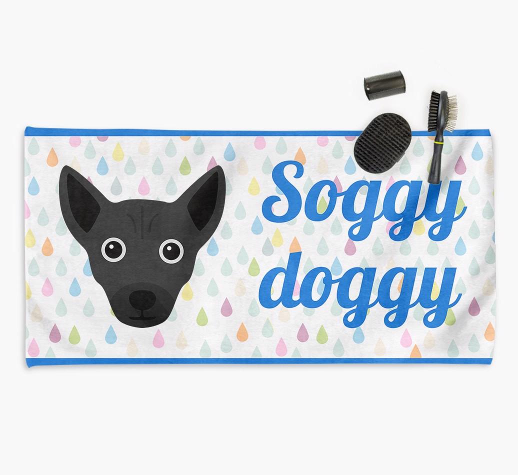 'Soggy Doggy' Towel for your {breedCommonName}