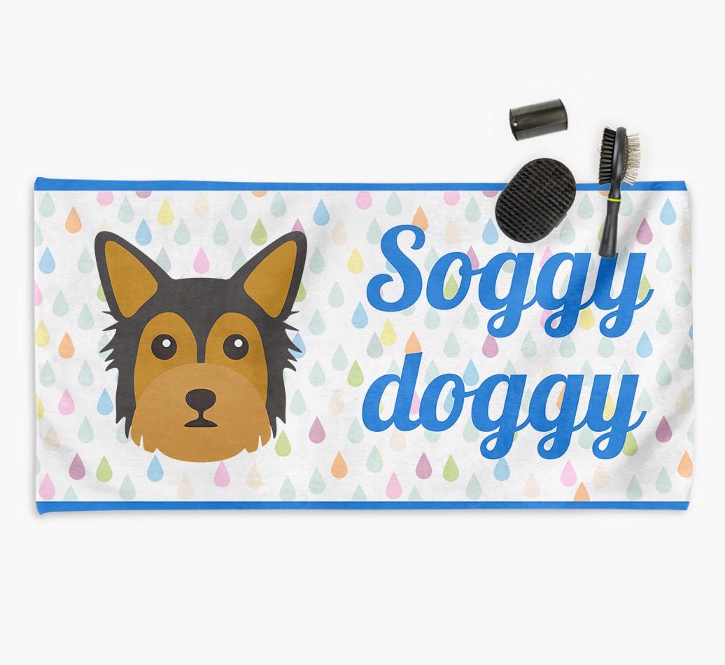 'Soggy Doggy' Towel for your {breedCommonName}
