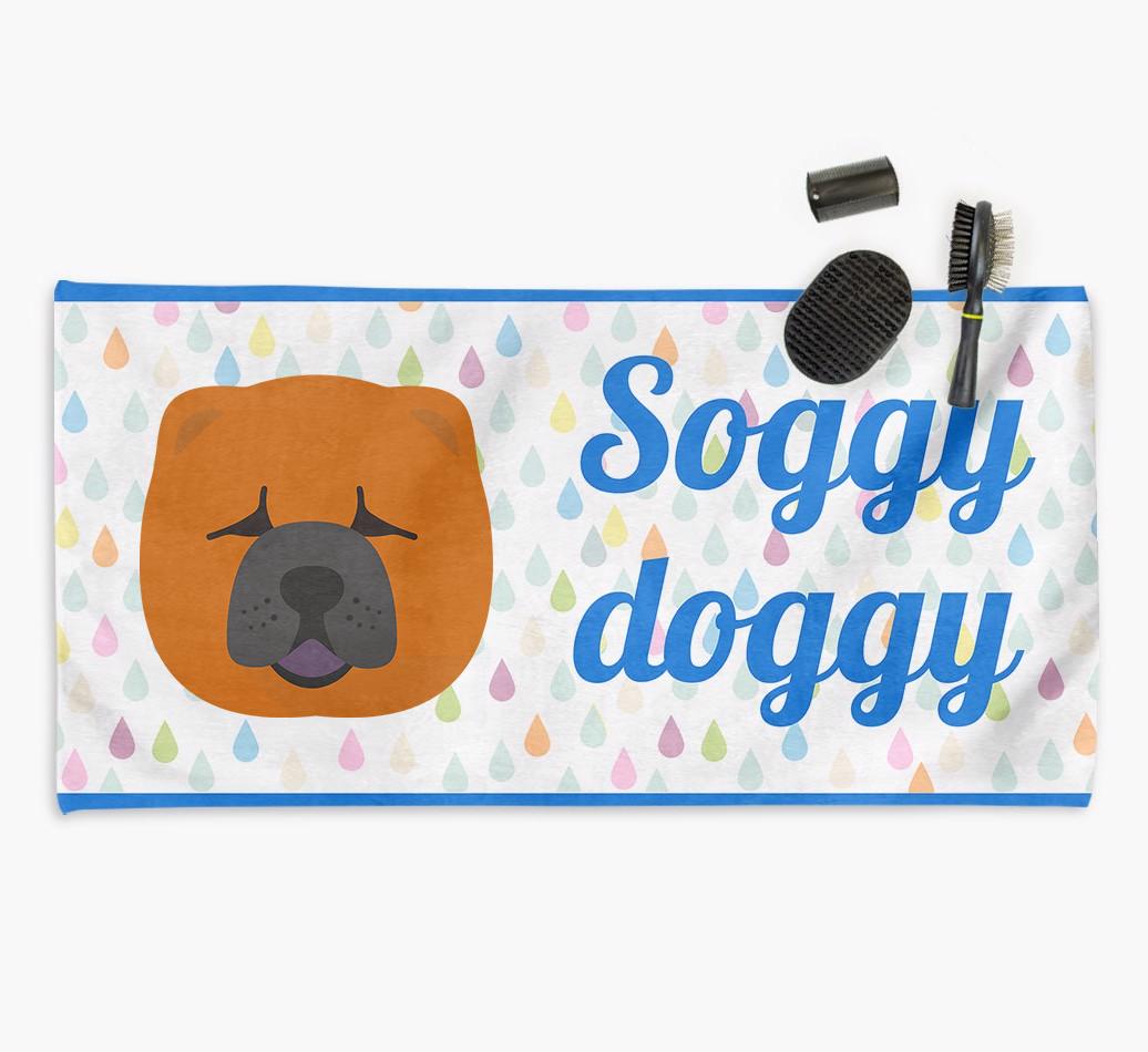 'Soggy Doggy' Towel for your {breedCommonName}