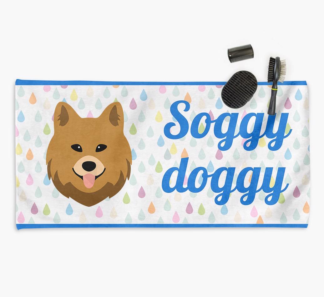 'Soggy Doggy' Towel for your {breedCommonName}