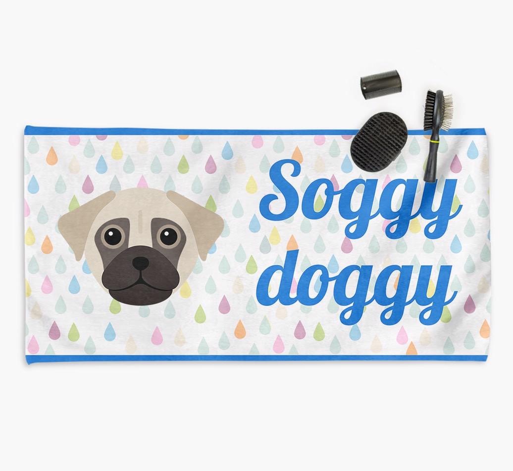 'Soggy Doggy' Towel for your {breedCommonName}