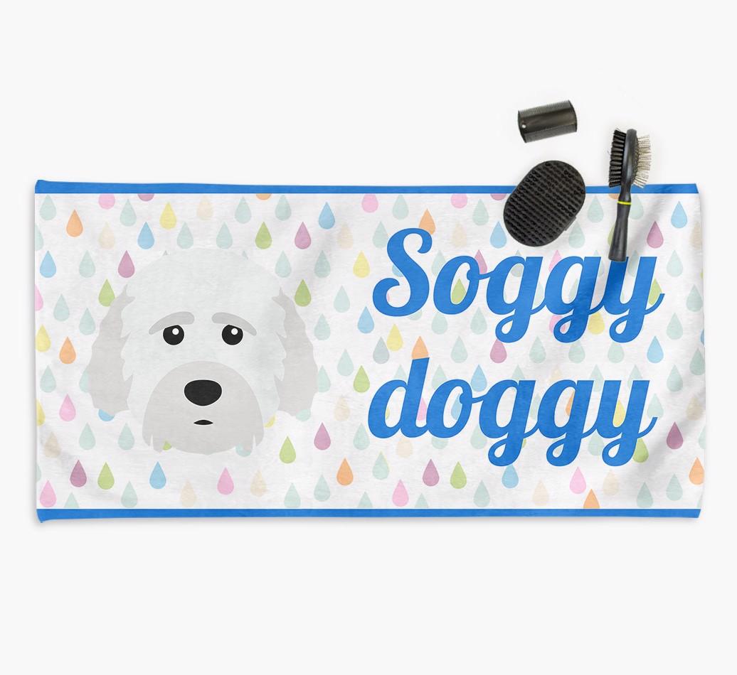 'Soggy Doggy' Towel for your {breedCommonName}