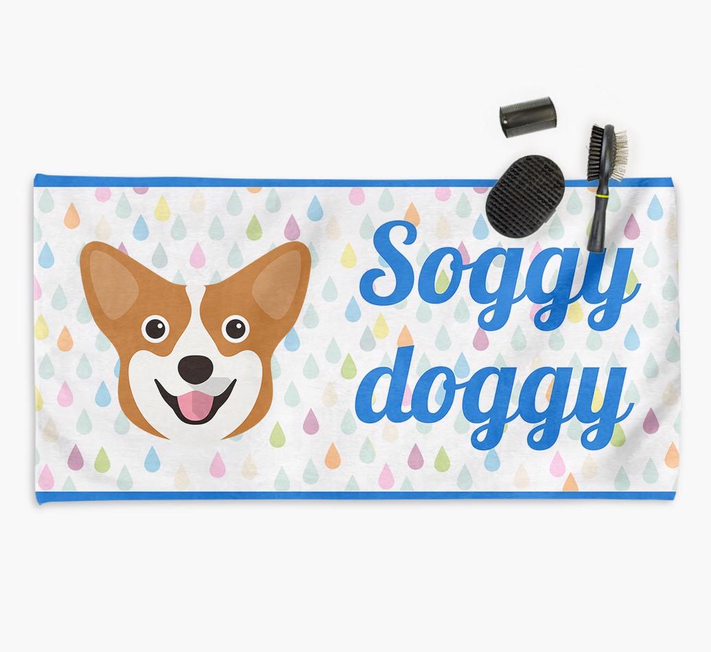 'Soggy Doggy' Towel for your {breedCommonName}