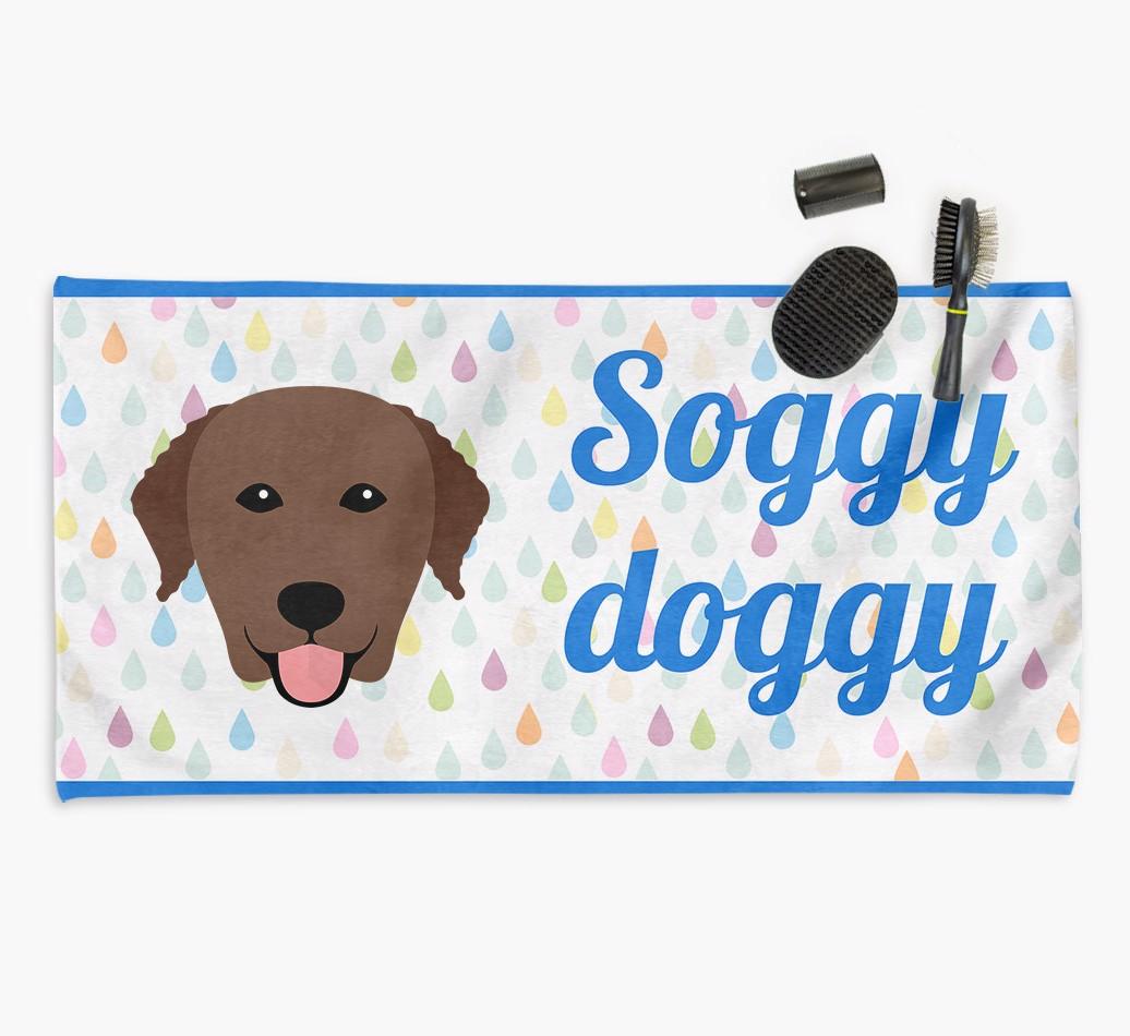 'Soggy Doggy' Towel for your {breedCommonName}