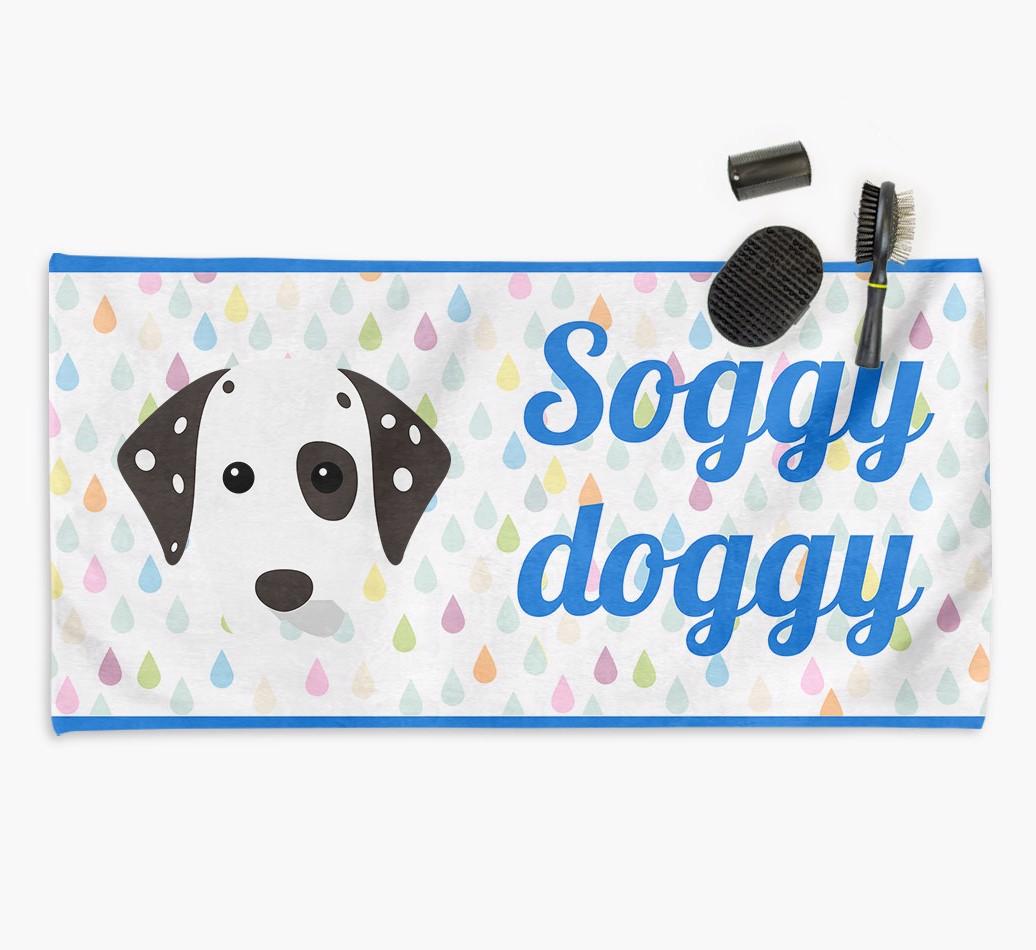 'Soggy Doggy' Towel for your {breedCommonName}