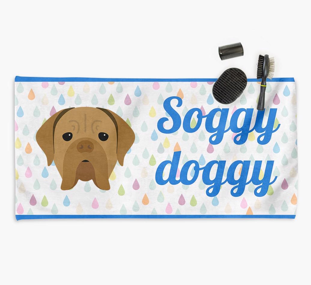 'Soggy Doggy' Towel for your {breedCommonName}