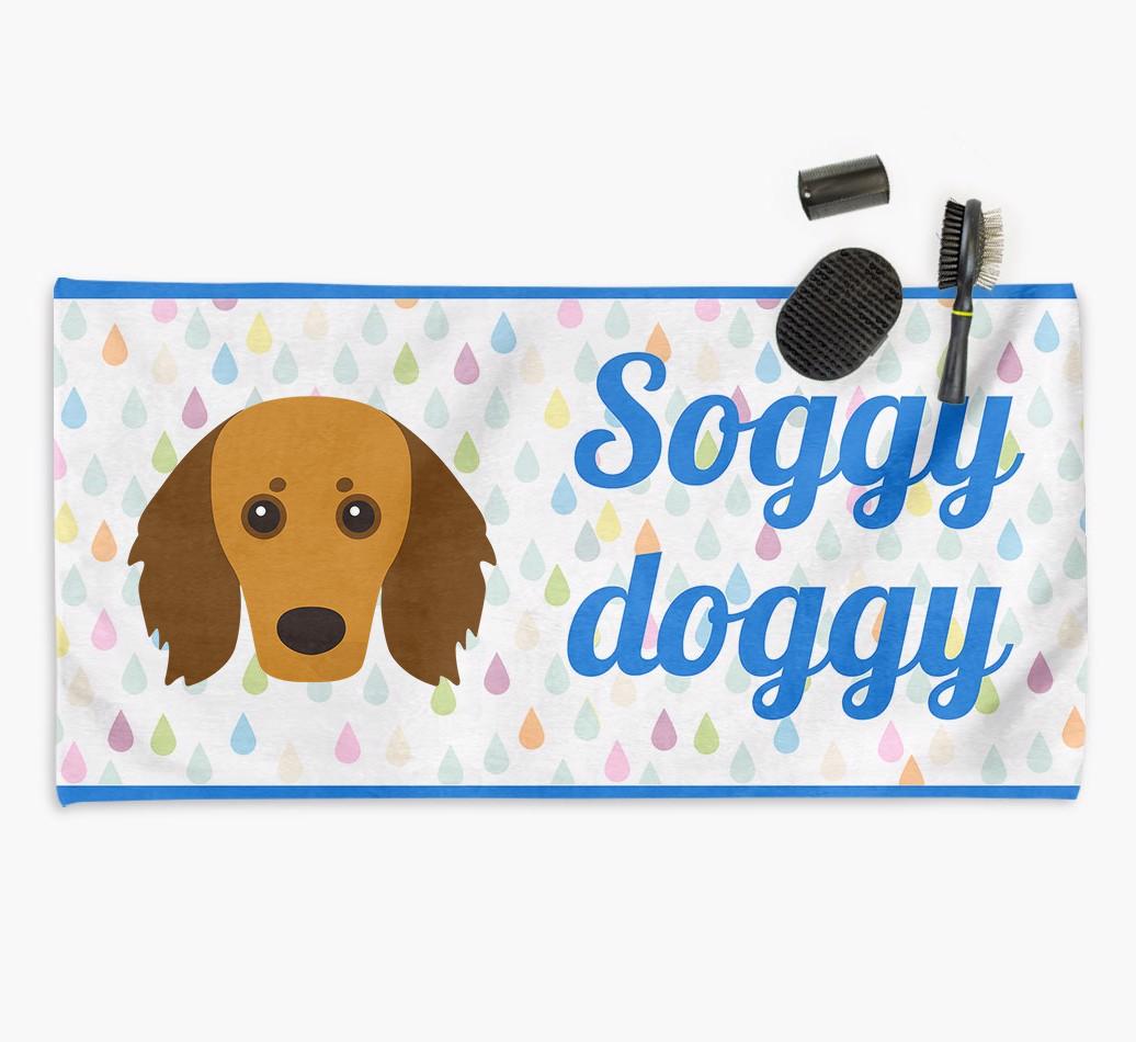 'Soggy Doggy' Towel for your {breedCommonName}