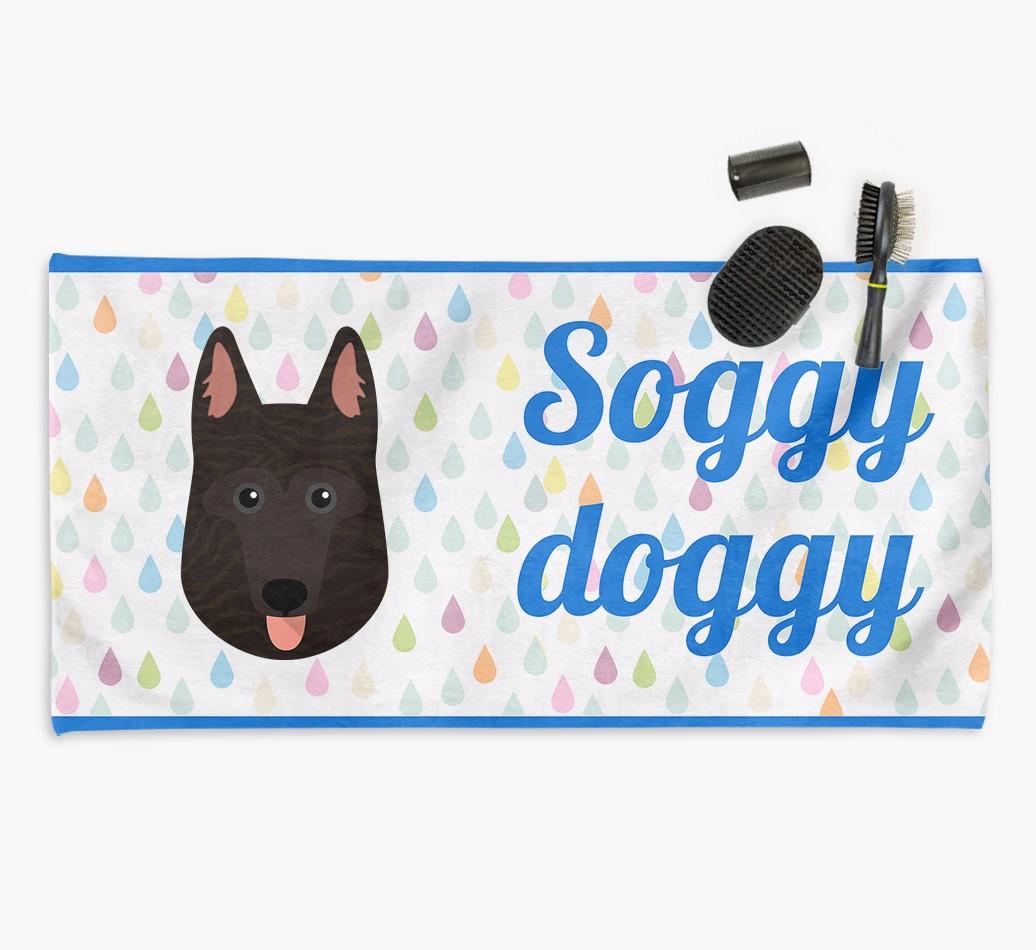 'Soggy Doggy' Towel for your {breedCommonName}