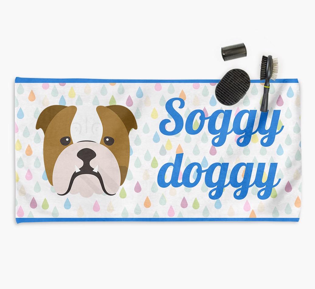 'Soggy Doggy' Towel for your {breedCommonName}