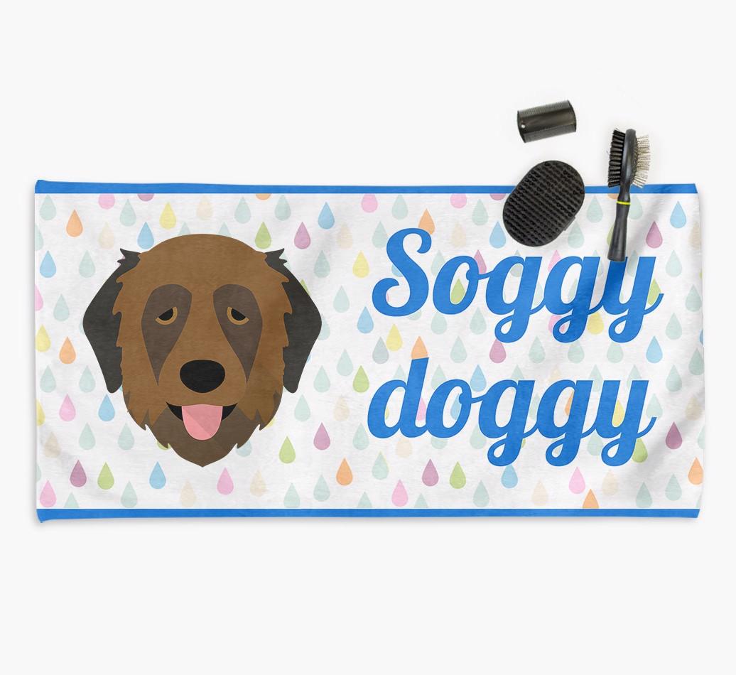 'Soggy Doggy' Towel for your {breedCommonName}