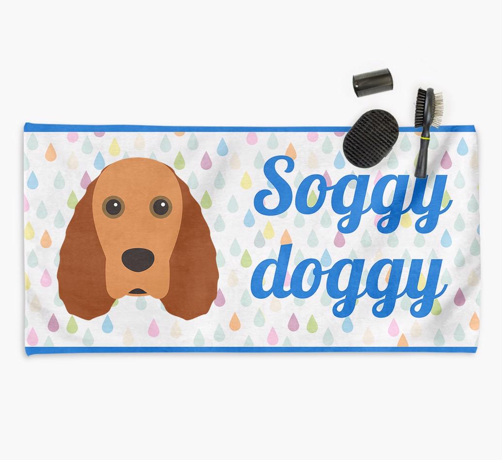 'Soggy Doggy' Towel for your {breedCommonName}