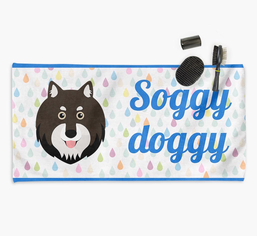 'Soggy Doggy' Towel for your {breedCommonName}