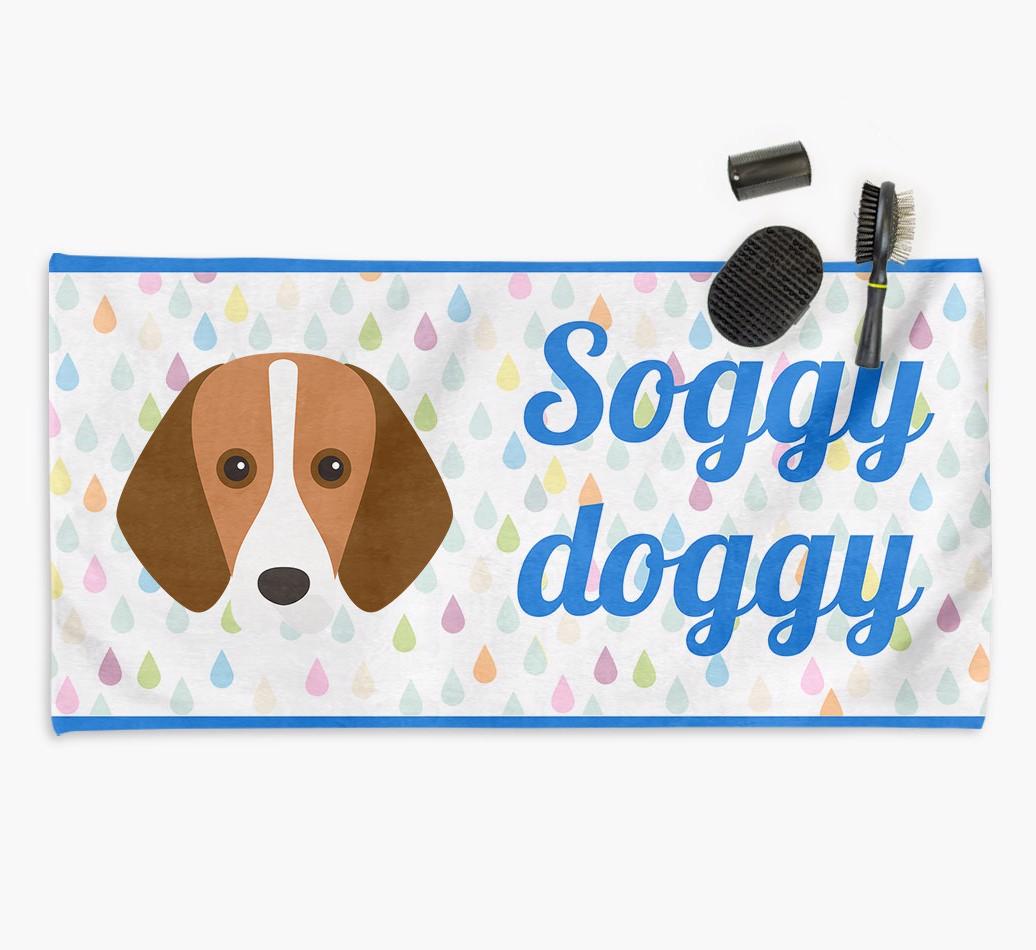 'Soggy Doggy' Towel for your {breedCommonName}