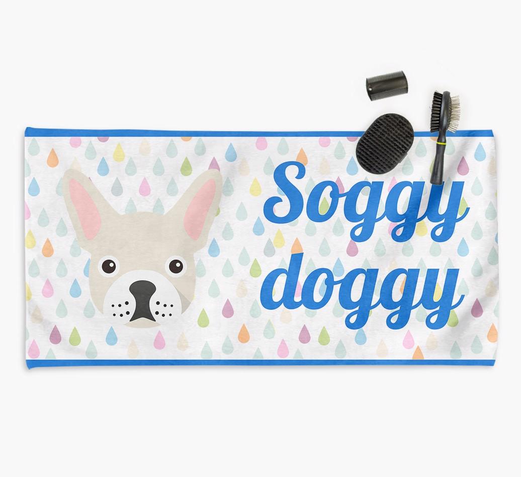 'Soggy Doggy' Towel for your {breedCommonName}