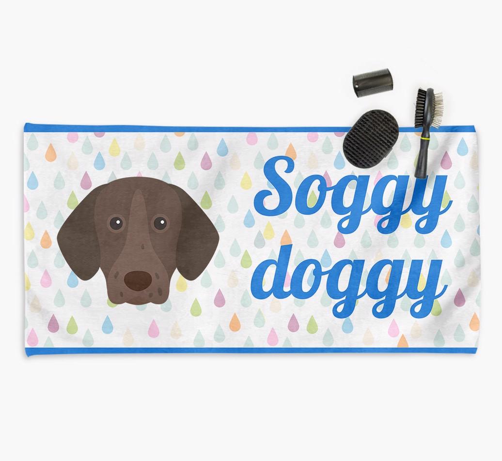 'Soggy Doggy' Towel for your {breedCommonName}