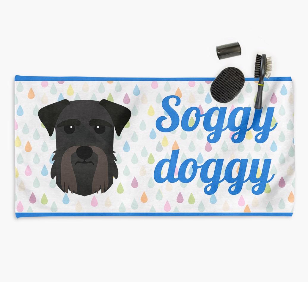 'Soggy Doggy' Towel for your {breedCommonName}