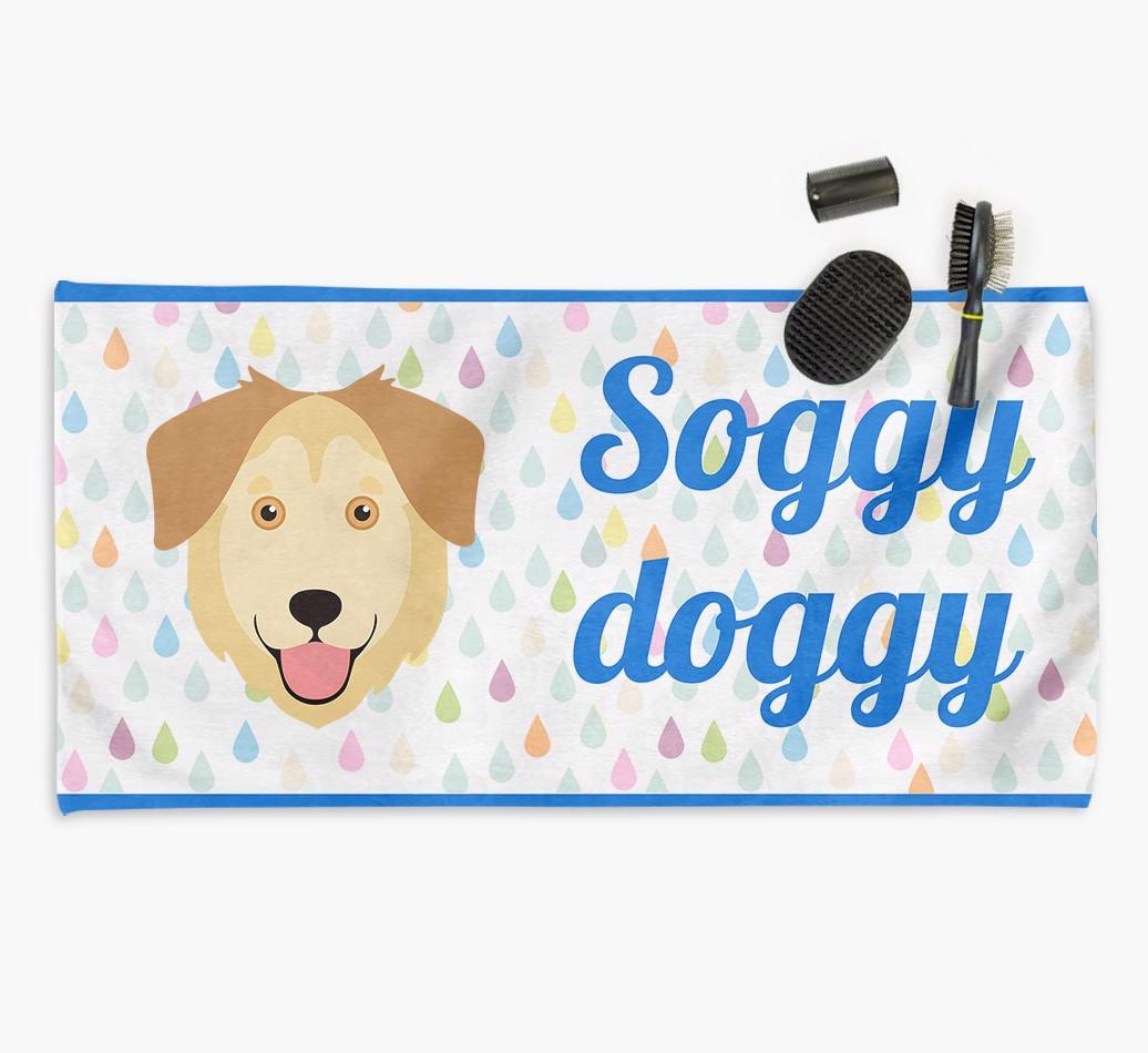 'Soggy Doggy' Towel for your {breedCommonName}