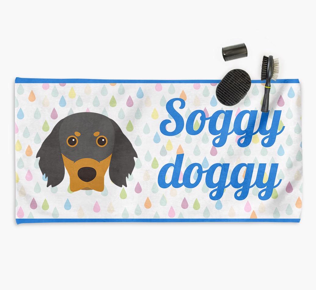 'Soggy Doggy' Towel for your {breedCommonName}
