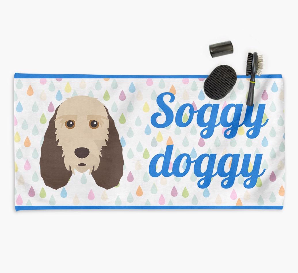 'Soggy Doggy' Towel for your {breedCommonName}