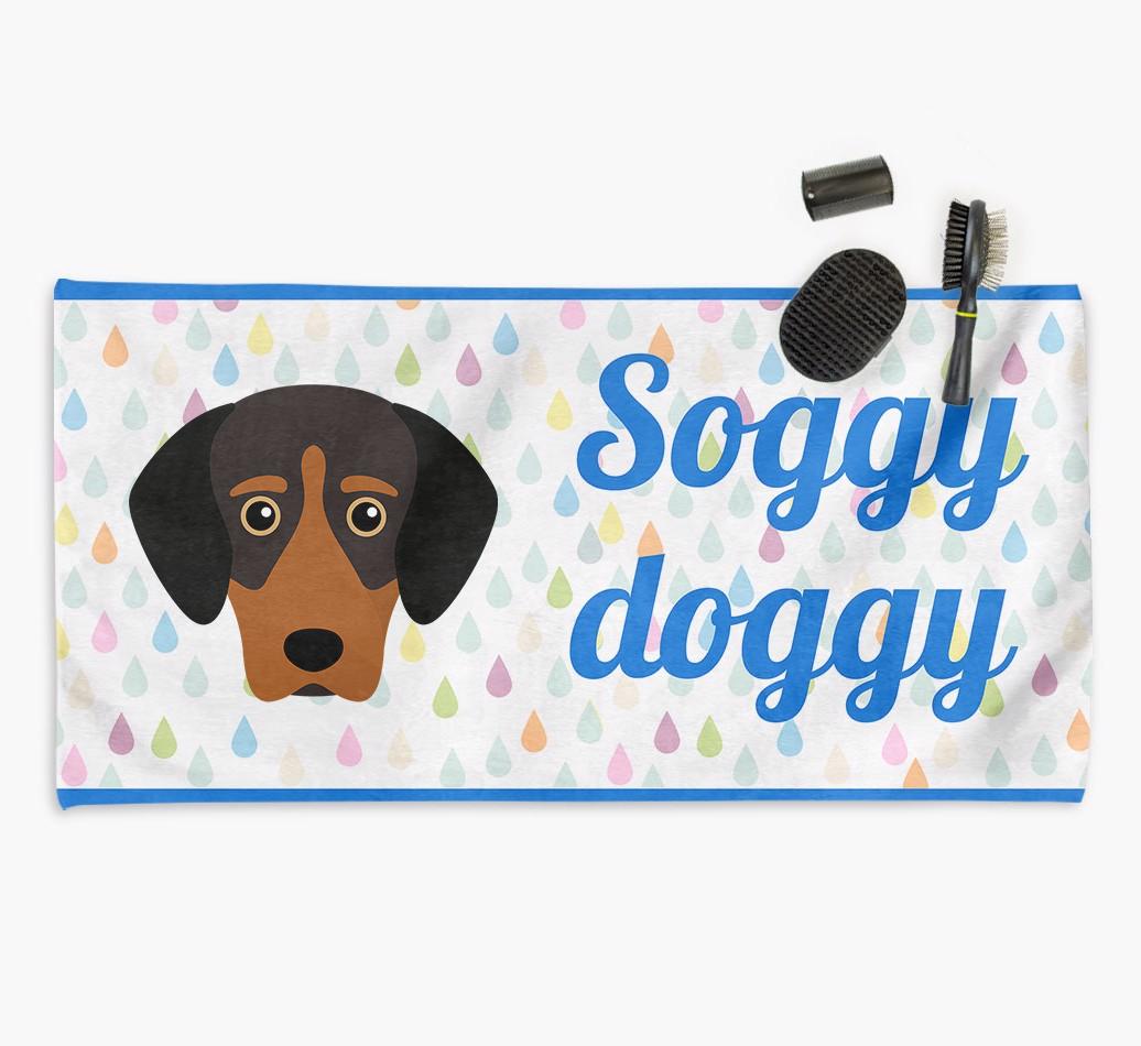 'Soggy Doggy' Towel for your {breedCommonName}
