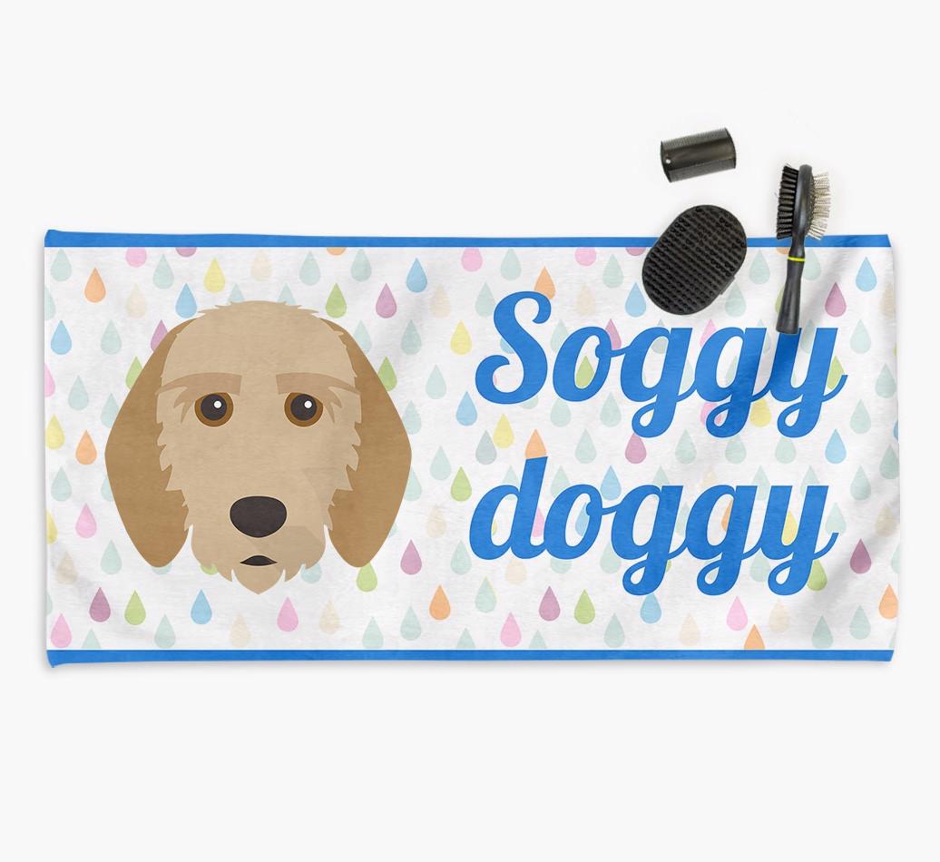 'Soggy Doggy' Towel for your {breedCommonName}