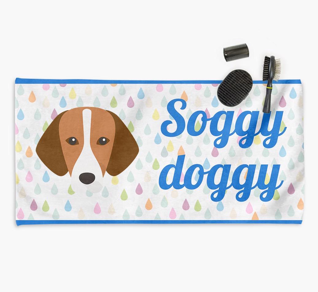 'Soggy Doggy' Towel for your {breedCommonName}