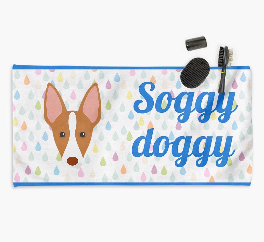 'Soggy Doggy' Towel for your {breedCommonName}