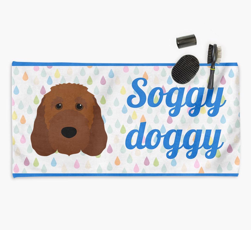 'Soggy Doggy' Towel for your {breedCommonName}