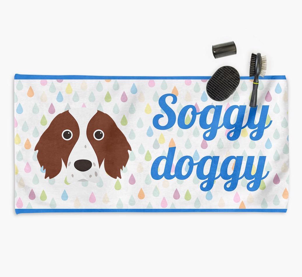 'Soggy Doggy' Towel for your {breedCommonName}